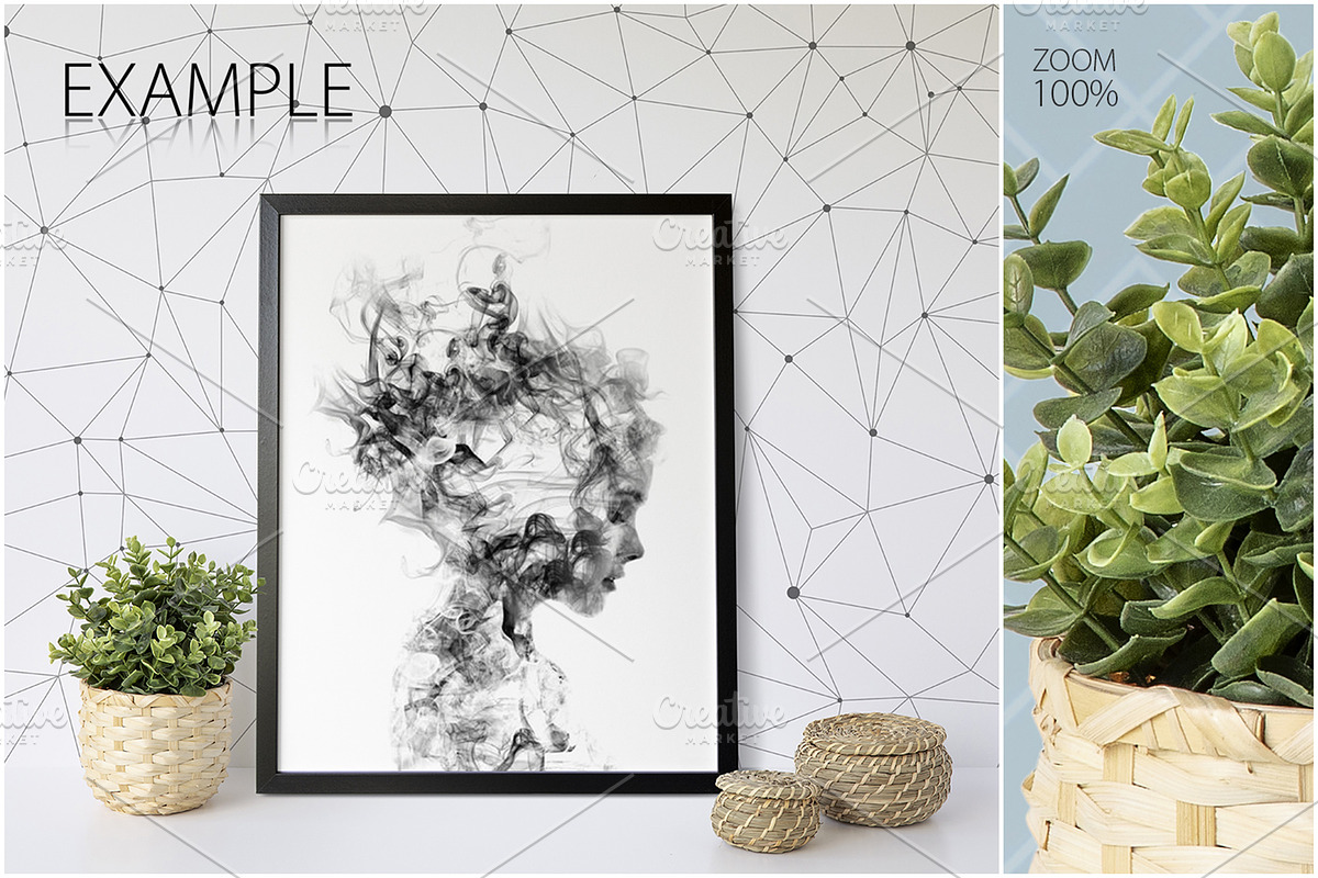 Frames & Walls Scandinavian Bundle-4, a Household Mockup by Yuri-U (Photo 31 of 38)
