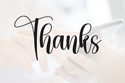 Holding | Script Font, a Handwritten Font by Scratchones (Thumbnail 9 of 9)