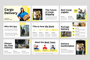 Cargo Delivery Powerpoint, a Presentation Template by rgbryand (Thumbnail 2 of 7)
