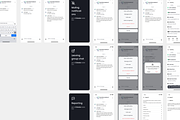 Mobile Wireframe Flows Kit for Figma, a Wireframe Template by Fantastic Greg (Thumbnail 7 of 7)