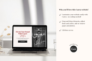 Sales Funnel Canva Landing Page, a Landing Page Template by GlamWebDesigns (Thumbnail 5 of 8)