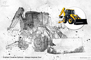 Tech Sketch Art Photoshop Mock-ups, an Action Add-On by SlideSalad (Thumbnail 13 of 27)