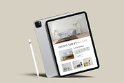 Tablet Pro Mockup, an iPad Mockup by Hubzway (Thumbnail 3 of 9)