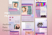 Aesthetik - Retro Computer, a Social Media Template by Dirtytemp Studio (Thumbnail 6 of 6)