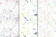 Watercolor Splashes patterns, a Pattern Graphic by DollyPotterson (Thumbnail 3 of 7)