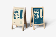 Sign Board Mockup, an Advertising Mockup by Indah (Thumbnail 5 of 6)