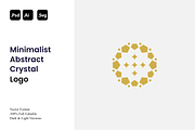 Minimalist Abstract Crystal Logo, a Branding & Logo Template by Luxury Logos (Thumbnail 1 of 4)