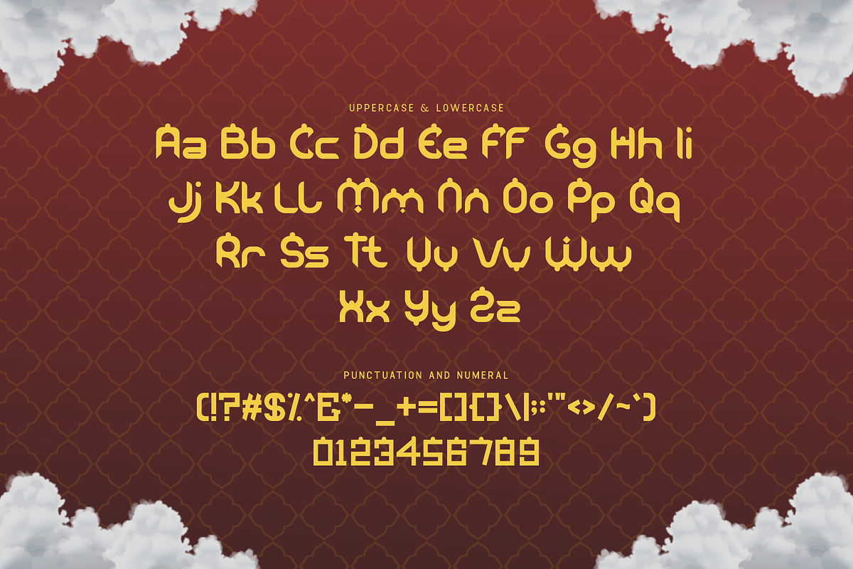 Cairo – A Modern Arabic Style Font, a Handwritten Font by overlaytemplates (Photo 4 of 5)
