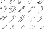Hand saw and cutting tool icons set, an Object Graphic by pikepicture (Thumbnail 3 of 3)