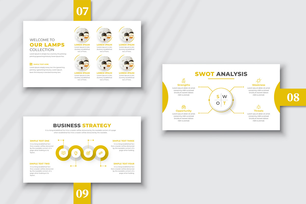 Product Catalog Slides Template, a Presentation Template by pixelcreatx (Photo 3 of 4)