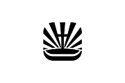 Minimalist Church Sunrise Logo, a Branding & Logo Template by Luxury Logos (Thumbnail 3 of 4)
