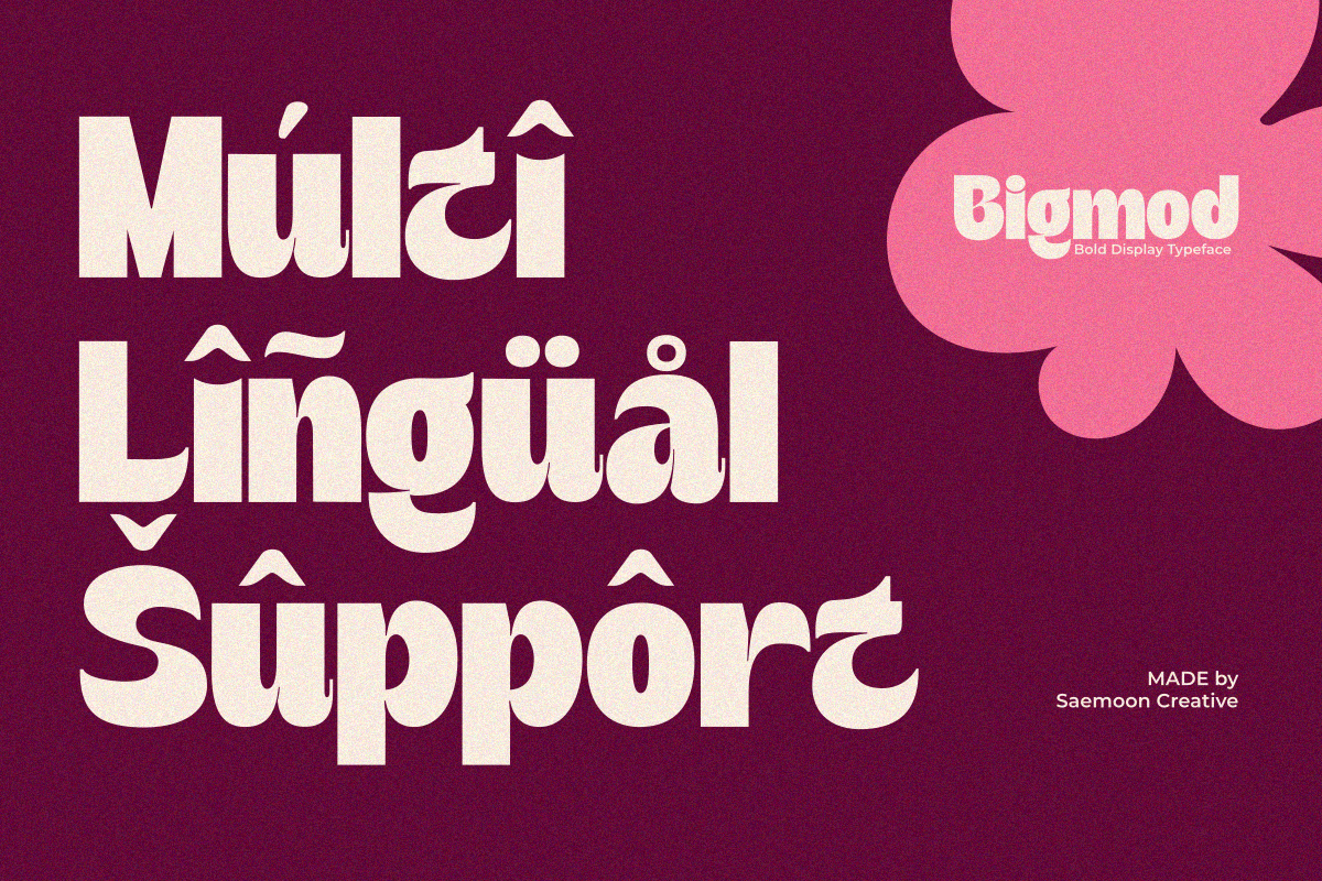 Bigmod, a Sans Serif Font by saemoon creative (Photo 14 of 15)