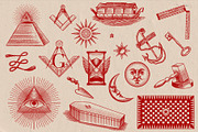 Freemasonry and Illuminati symbols, an Object Illustration by Arthur Balitskiy (Thumbnail 3 of 5)