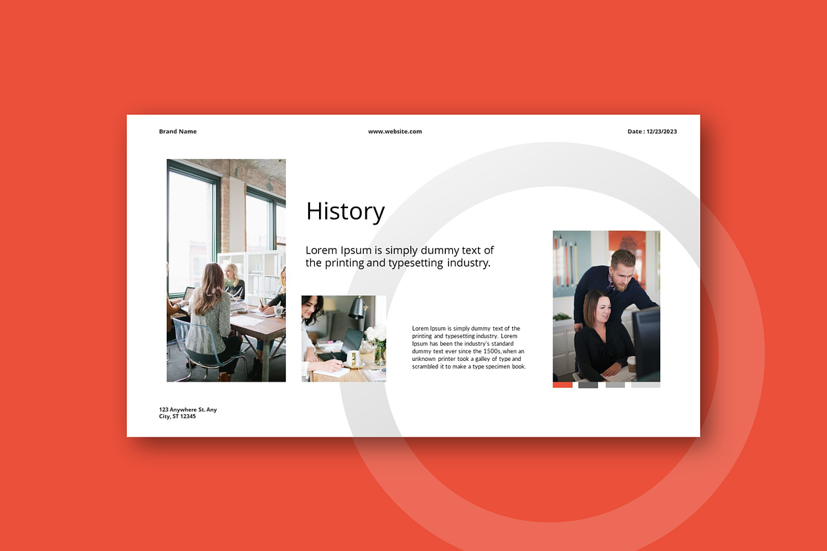 Professional Keynote Canva Template, a Presentation Template by Spesifikstd (Photo 2 of 8)