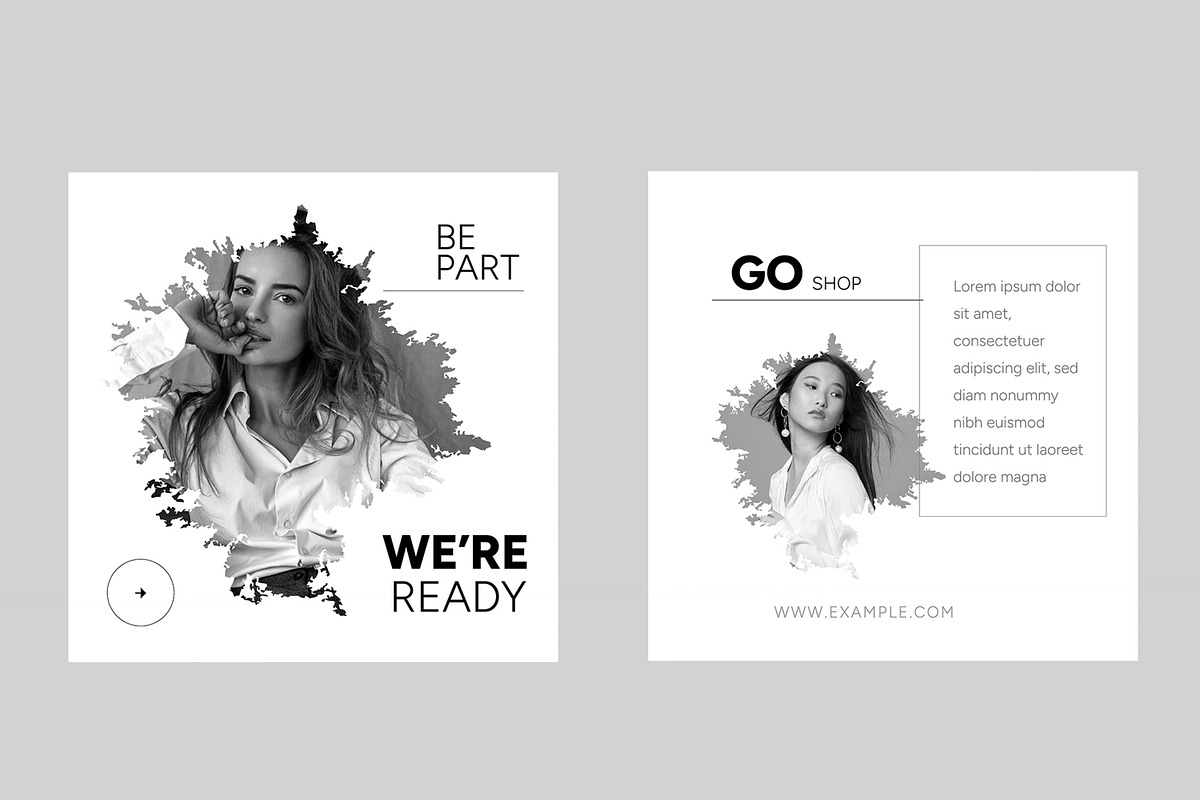 New Year Winter Social Media Post, a Social Media Template by ContestDesign (Photo 6 of 7)