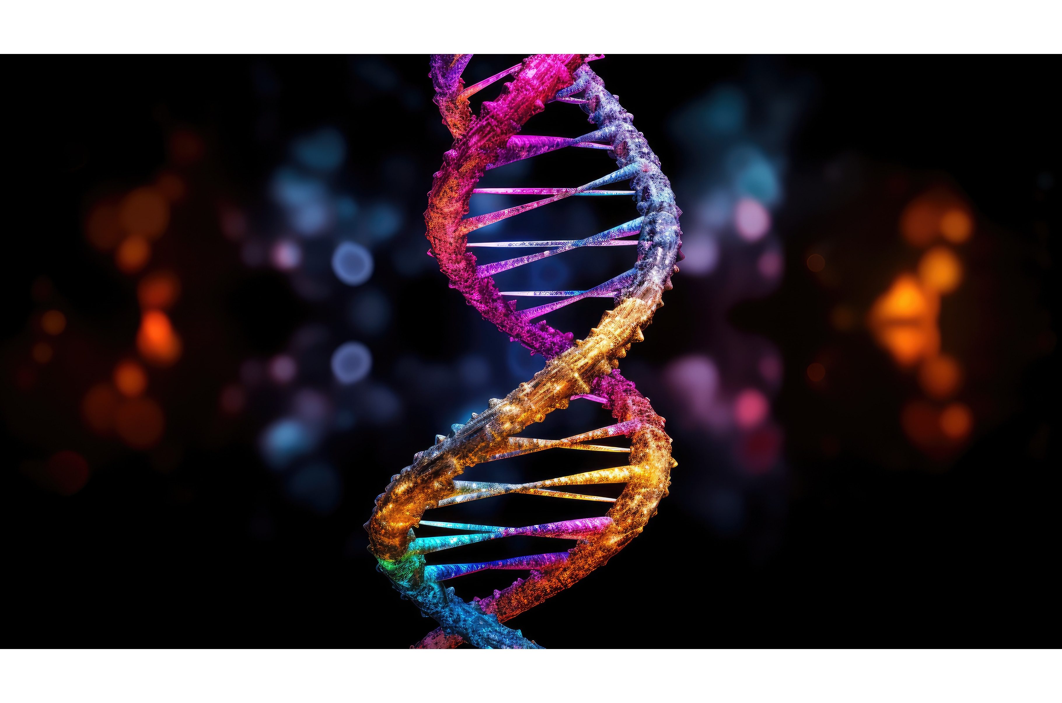 genes dna digital ai generated, a Technology Photo by pikepicture