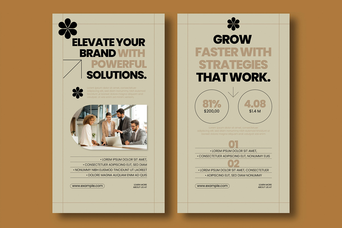 Corporate Social Media Post Template, a Social Media Template by MightyDesign (Photo 3 of 6)