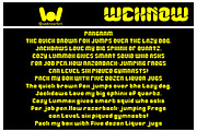 Chasing Lightning font, a Font by weknow (Thumbnail 7 of 8)