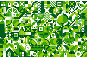 Environment ecology background, a Decorative Illustration by Buch&Bee