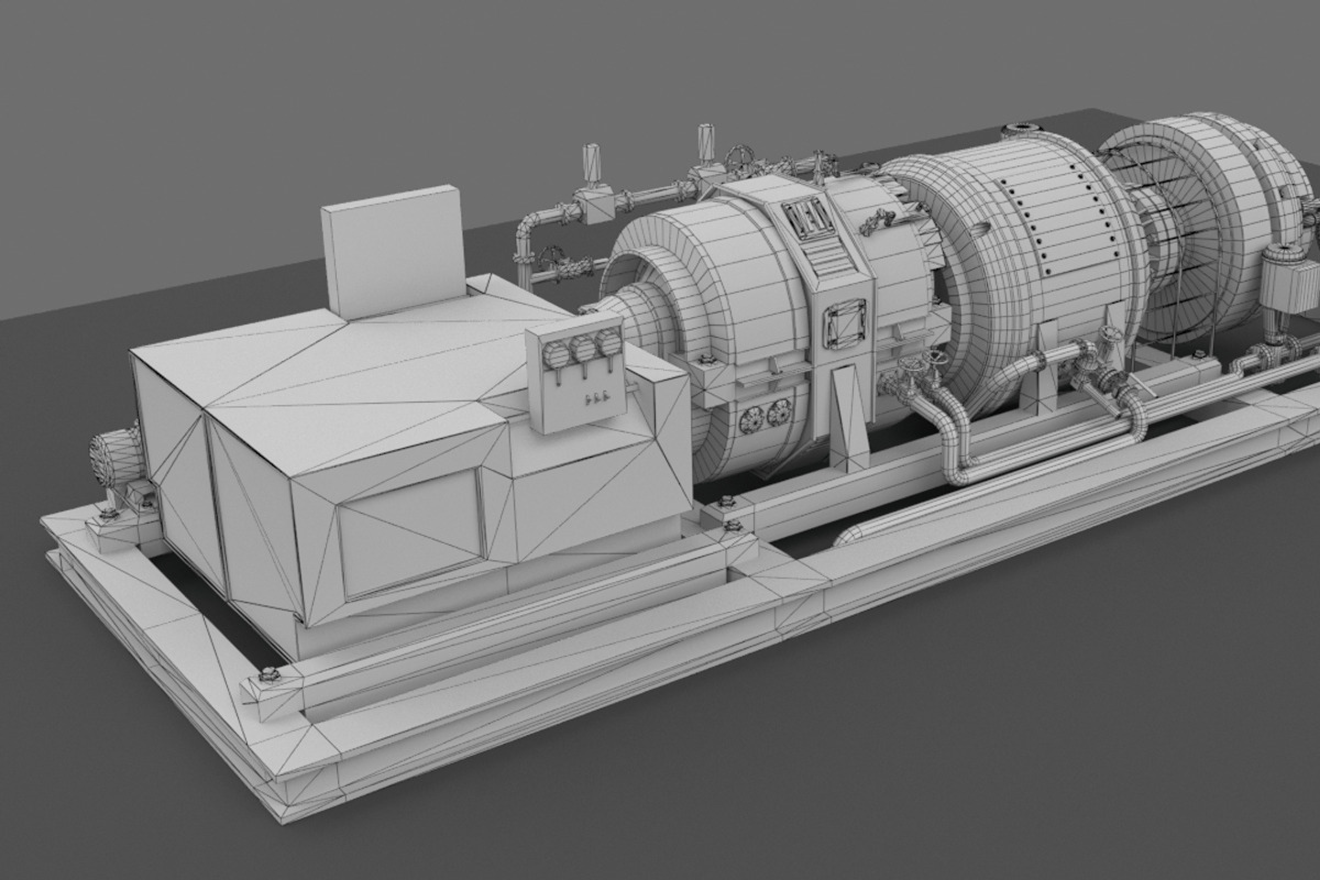 Machinery device, an Object 3D Model by maxpsr (Photo 7 of 7)