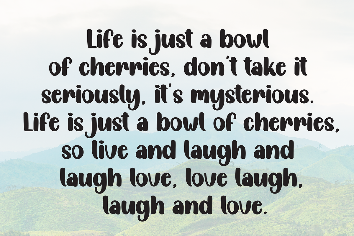 Angista | Script Font, a Script Font by Scratchones (Photo 6 of 9)
