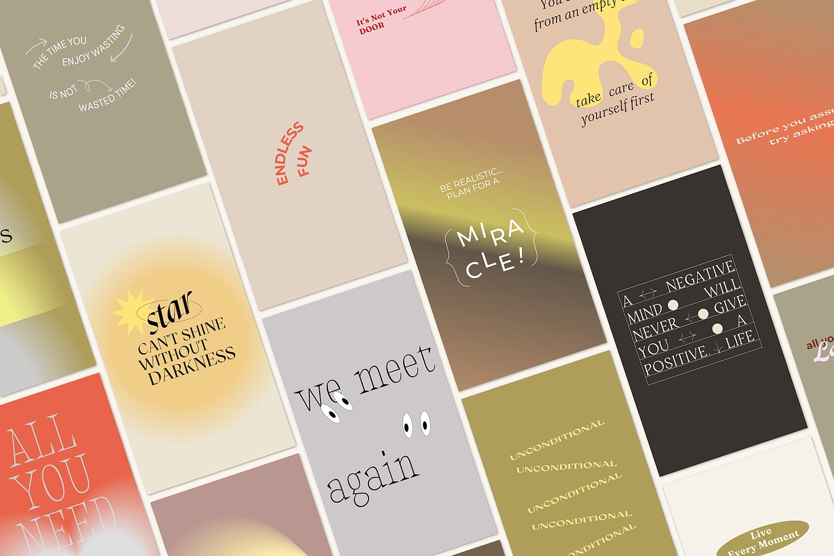 Quote Aesthetics CANVA PS, a Social Media Template by Kimo Studio (Photo 12 of 14)