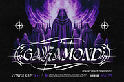 Sectra Chrome Typeface, a Blackletter Font by alit design (Thumbnail 4 of 17)