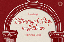 Buttercrumb - Handwritten Script