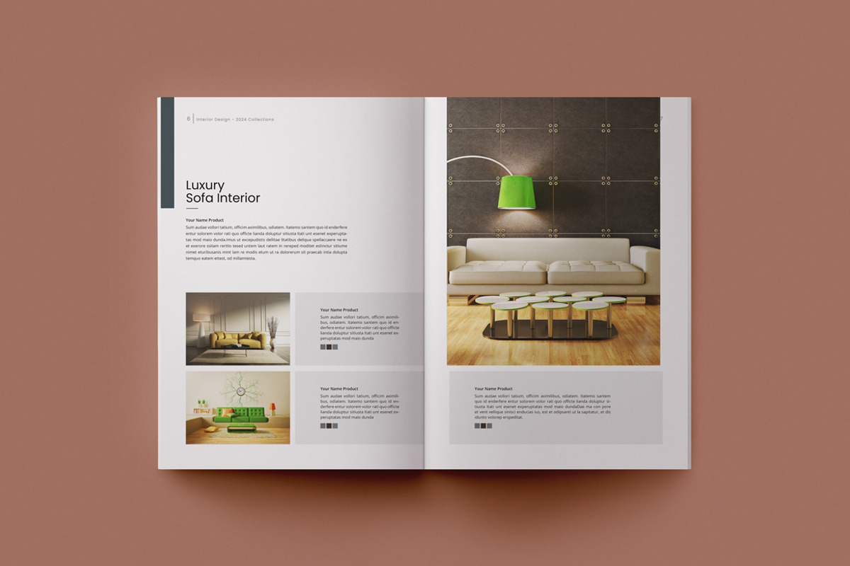 Interior Design Catalogs, a Brochure Template by adekfotografia (Photo 5 of 10)