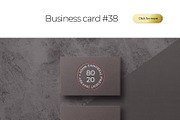 Business Card Bundle Template Mockup, a Business Card Template by PrintPixel (Thumbnail 15 of 28)