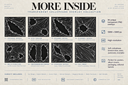 30 Transparent Plastic Wrap Overlays, a Texture Graphic by Designertale (Thumbnail 4 of 10)