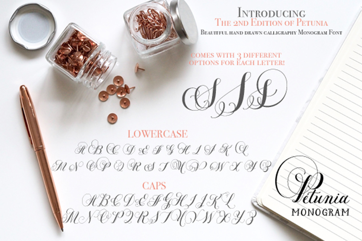 Petunia Monogram preview 3