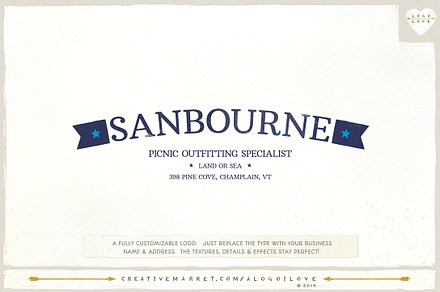 Sanbourne: A Nautical Logo