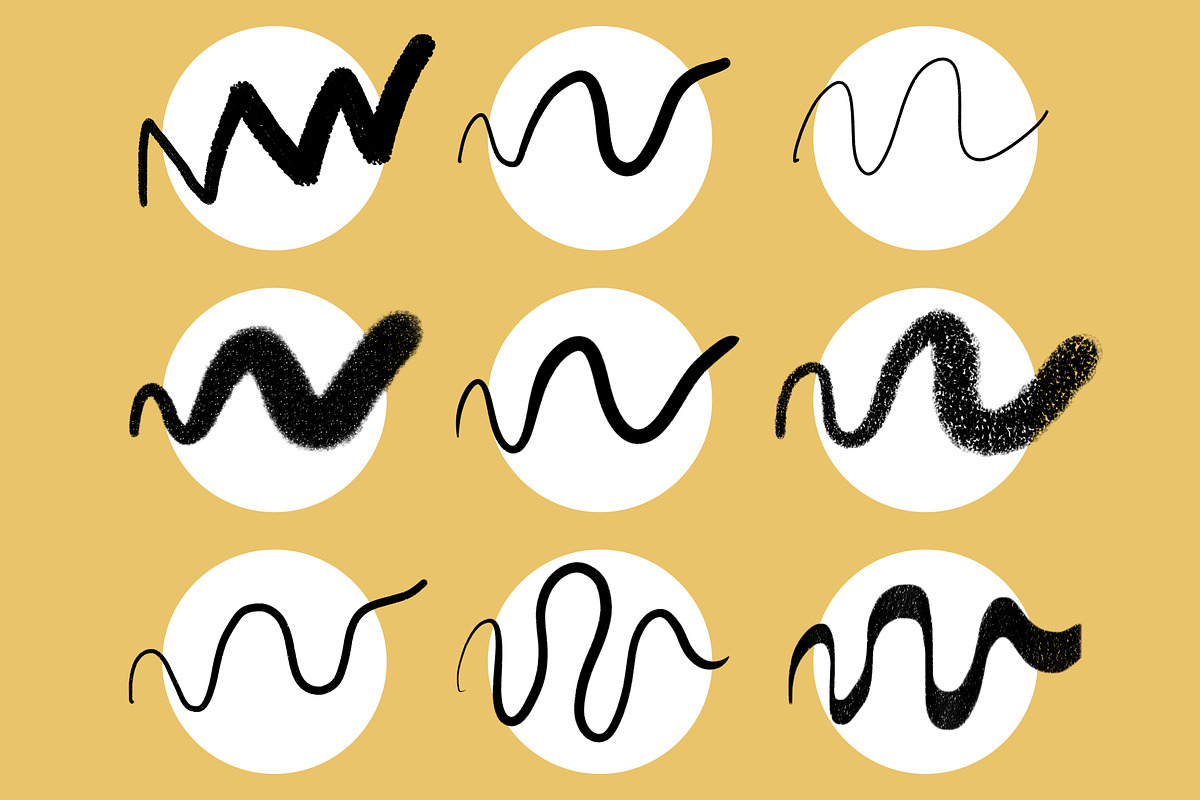 Illustration brush pack preview 2