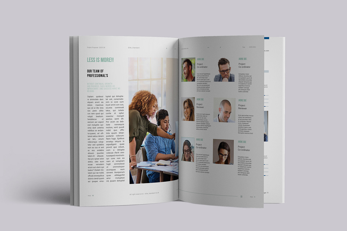 Proposal, a Brochure Template by Elite_Standard (Photo 6 of 14)