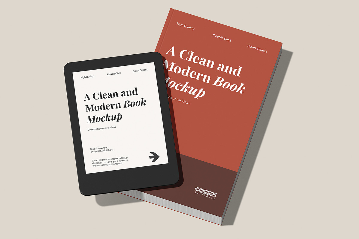 Ebook Mockup, a Merchandise Mockup by Unerispace (Photo 6 of 6)