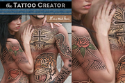 Tattoo Creator Photoshop Mockup, a Product Mockup by psddude (Thumbnail 1 of 3)