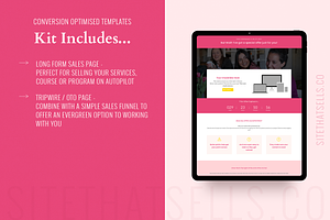 Divi Sales Page & Tripwire Template