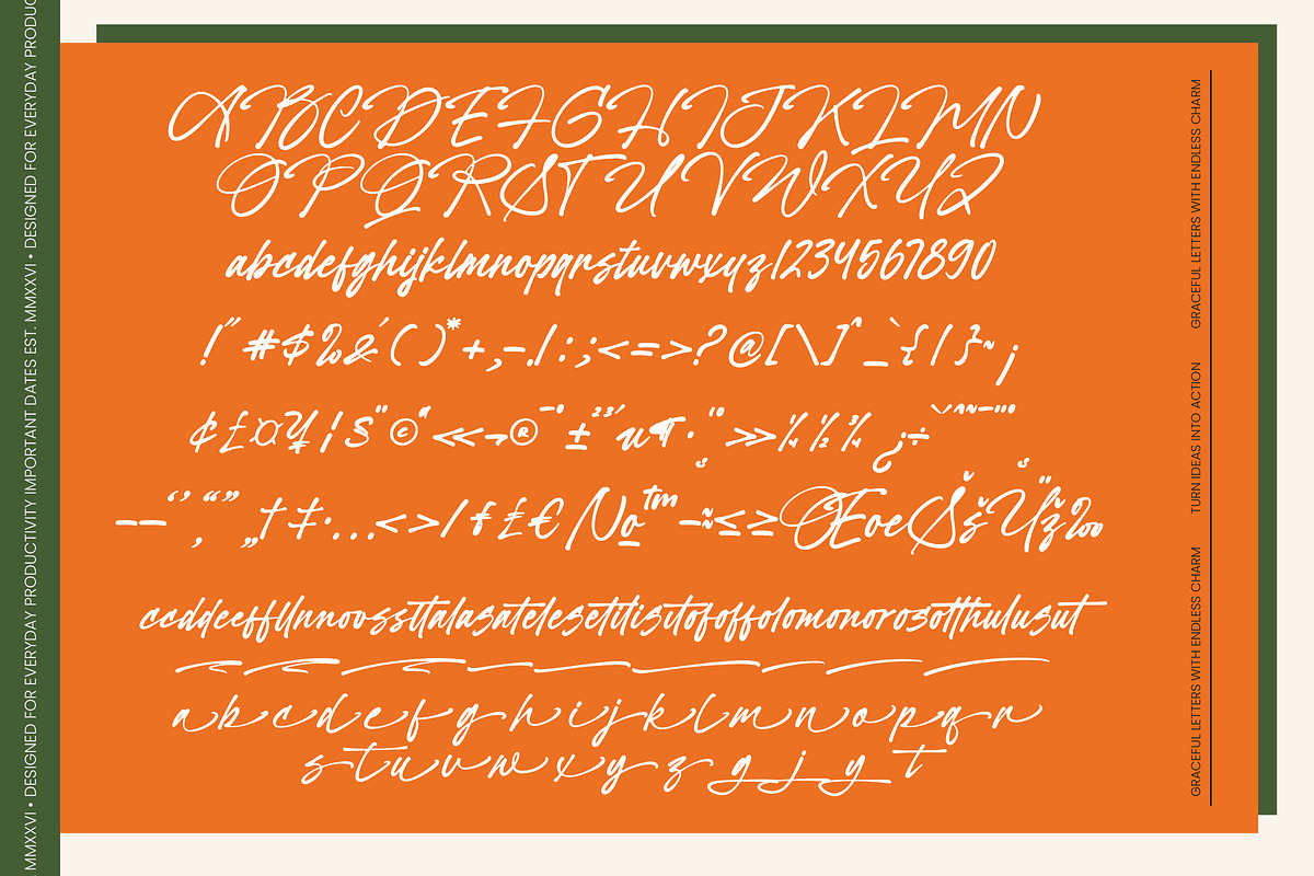 Welcrast Elegant Signature Script, a Script Font by Letterena Studios Script (Photo 10 of 10)