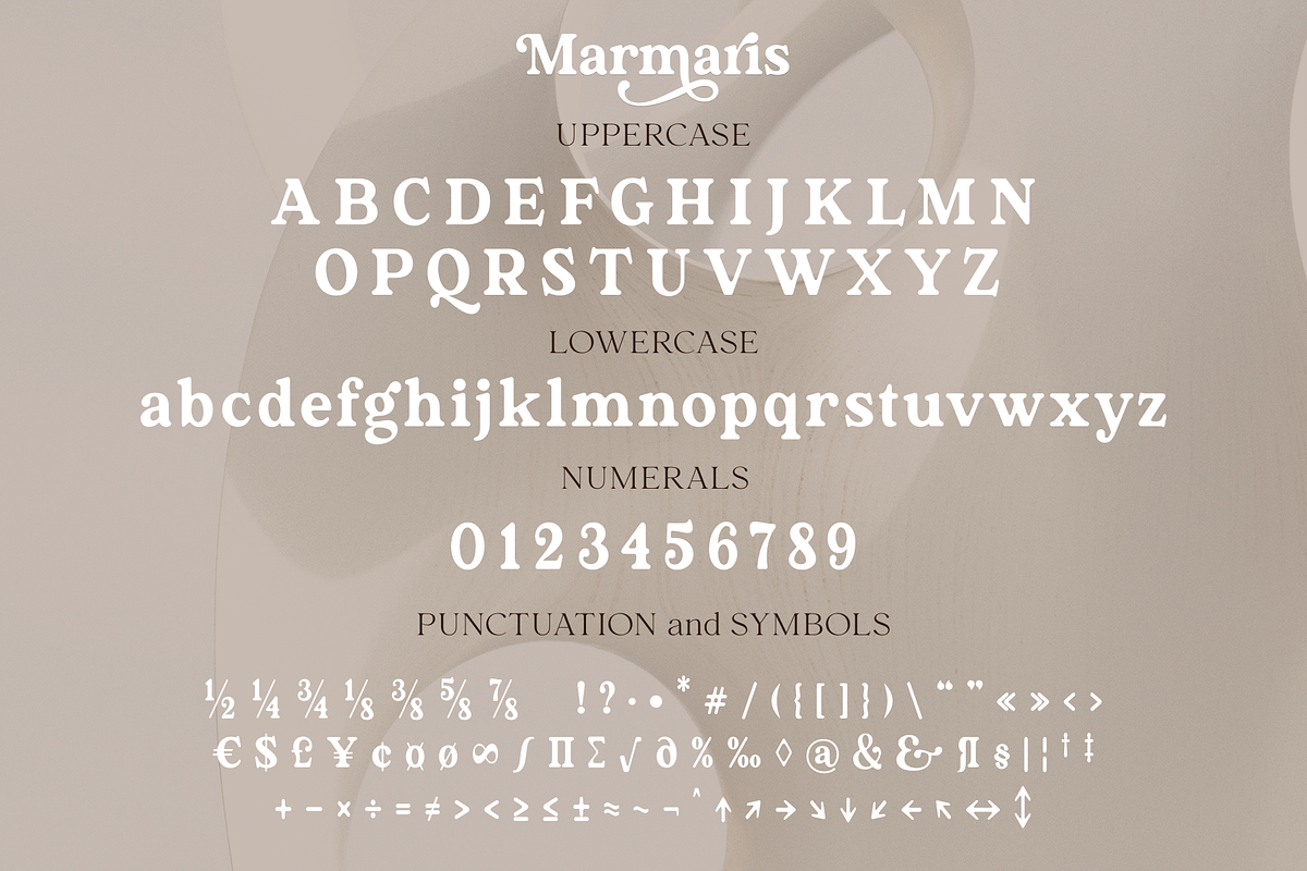 Marmaris, a Serif Font by Larin Type Co. (Photo 14 of 15)
