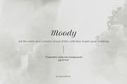 MOODY watercolor neutral backgrounds, a Texture Illustration by Yuliia Lashevska (Thumbnail 2 of 9)