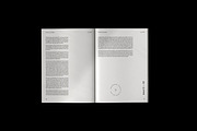 Minimalist Editorial Magazine Layout, a Magazine Template by Lunaria (Thumbnail 8 of 11)