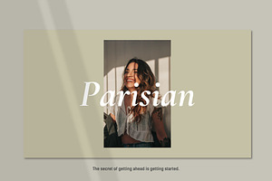 Parisian - Keynote Template