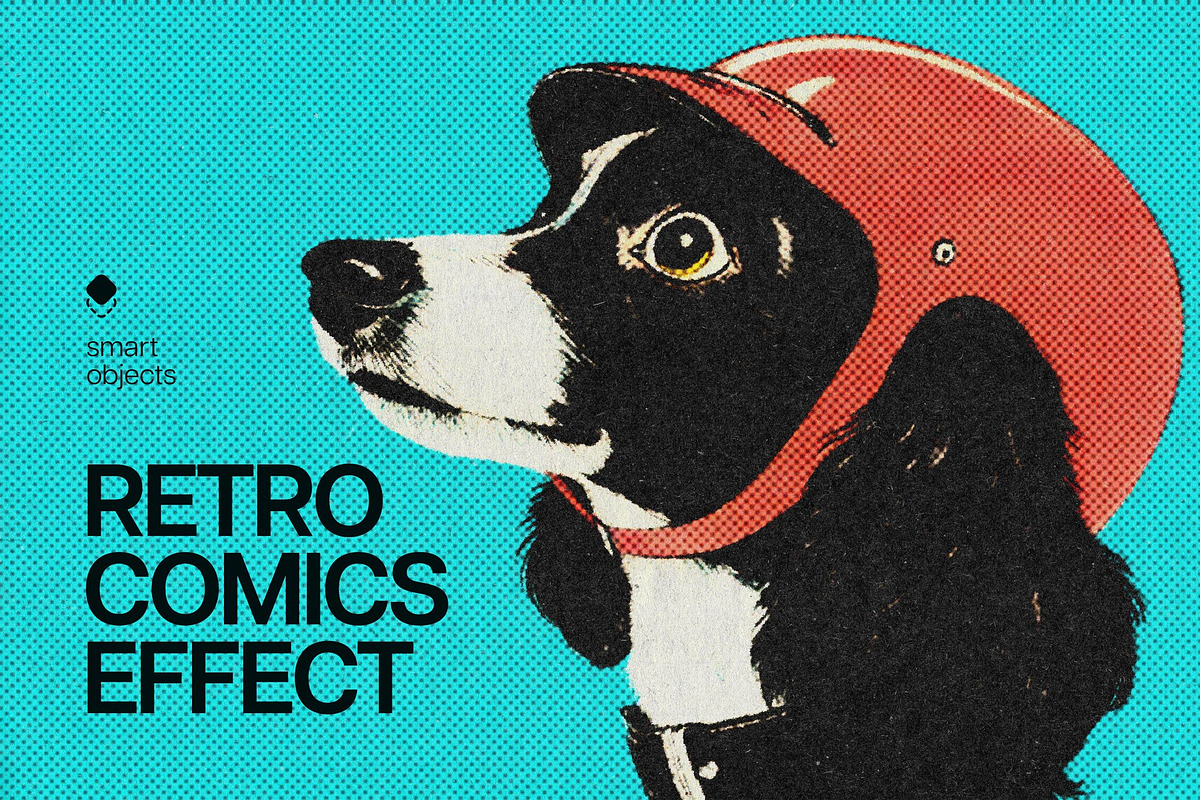 Retro Comics Photo Effect, a Layer Style Add-On by Design Squad (Photo 1 of 7)