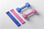 Fitness Equipment Set Mockup, a Product Mockup by Pitchlook.Studio (Thumbnail 3 of 4)