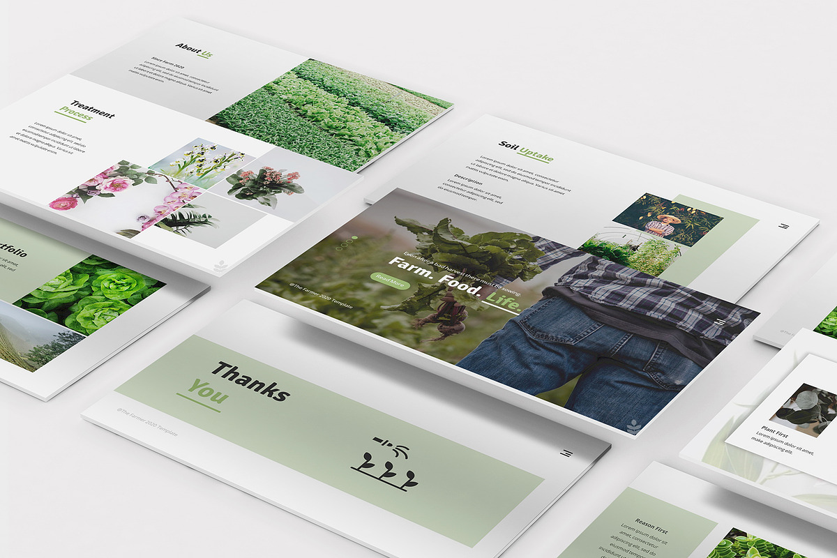 The Farmer Powerpoint Template, a Presentation Template by Formatika Studio (Photo 9 of 10)