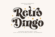 Retro Dingo - Modern Vintage Serif, a Serif Font by Airotype (Thumbnail 1 of 12)