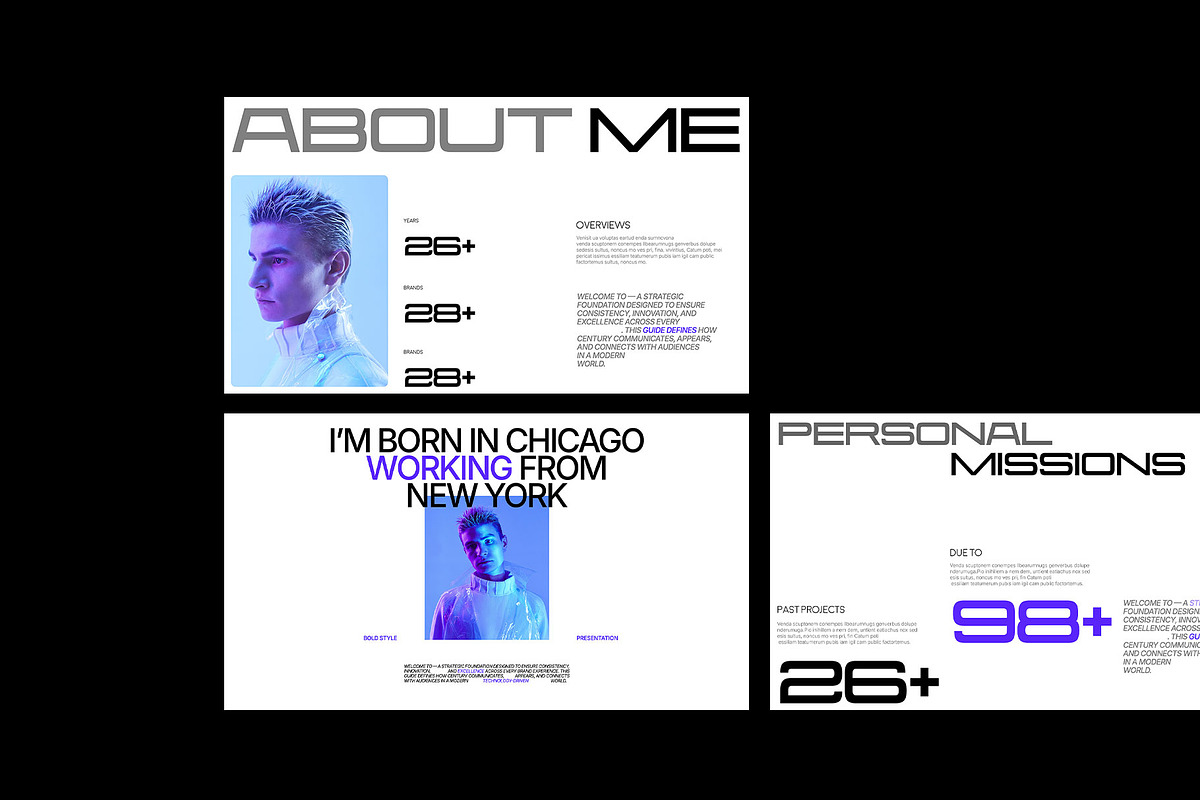 Personal Portfolio Presentation Deck, a Presentation Template by Templeste (Photo 7 of 7)