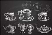 Big cocktail set hand drawn, a Food Illustration by iriskana (Thumbnail 2 of 4)