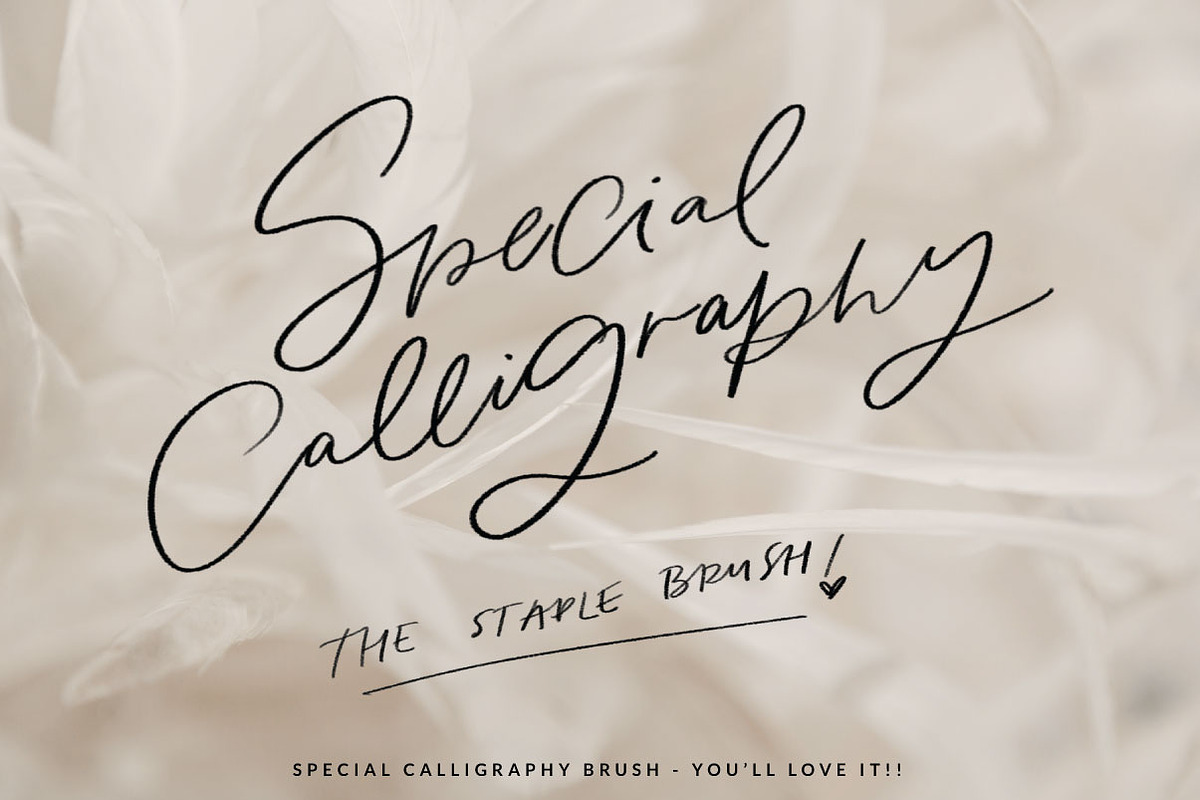 Procreate Brushes for Lettering, a Brush Add-On by Creator Goodies (Photo 8 of 13)